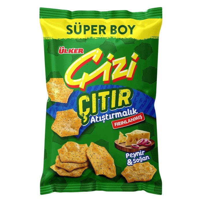 Ülker Çizi Çıtır Peynir Soğan 120Gr