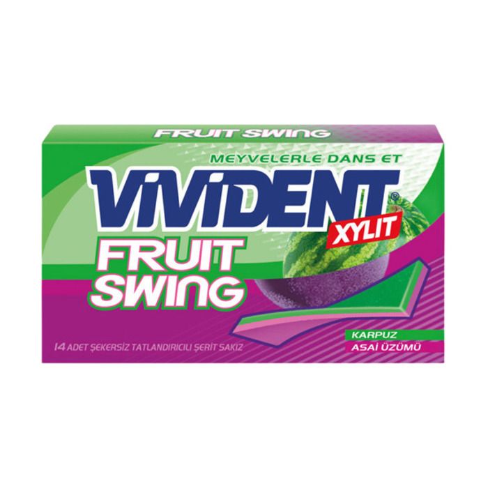 Vivident 45 Dakika Cüzdan 26G Ahududu