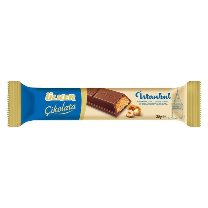 Ülker  Çikolata 35Gr İstanbul Fındıklı