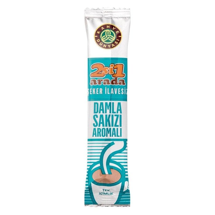Kahve Dünyası 2'İn1 Damla Sakızlı Kahve 12Gr