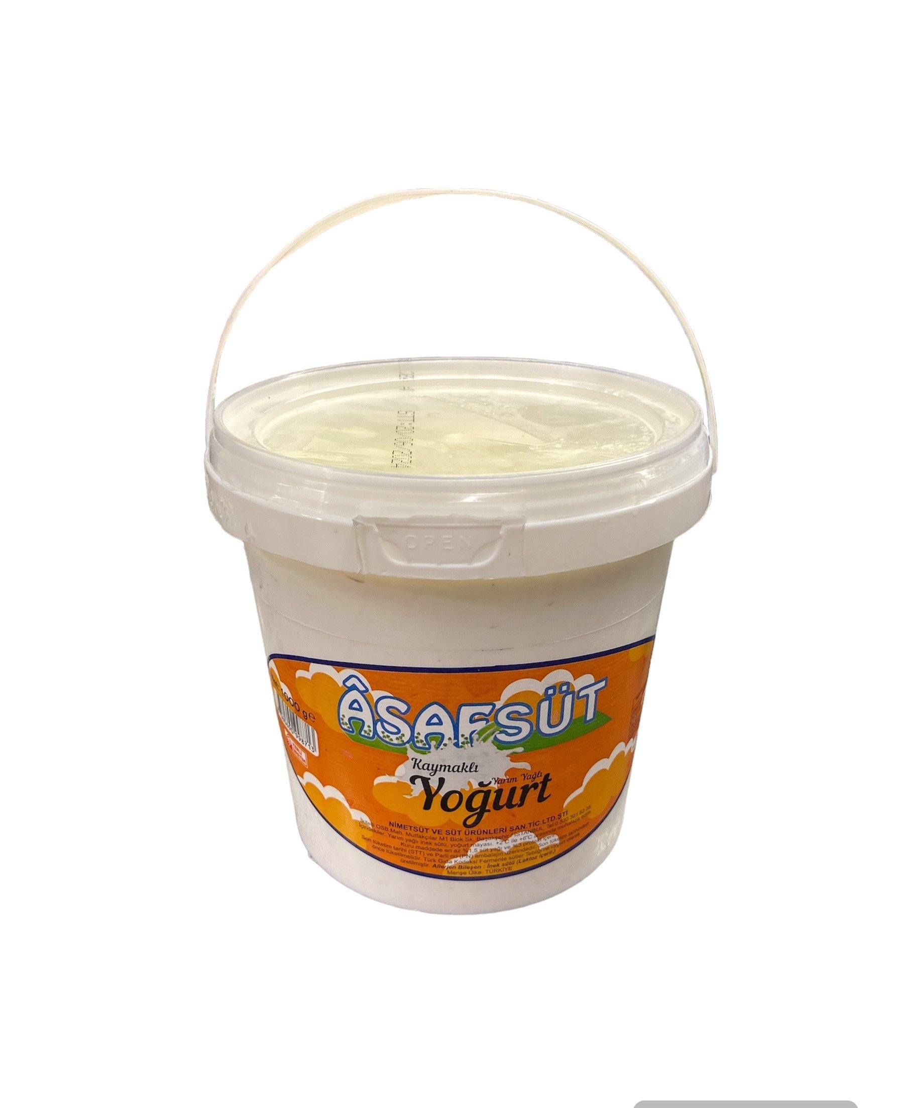 Asafsüt Kaymaklı   Yoğurt  1000Gr